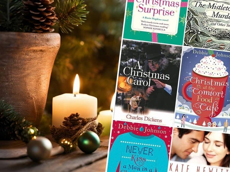 Christmas books set in England, including London, Cornwall and the English countryside