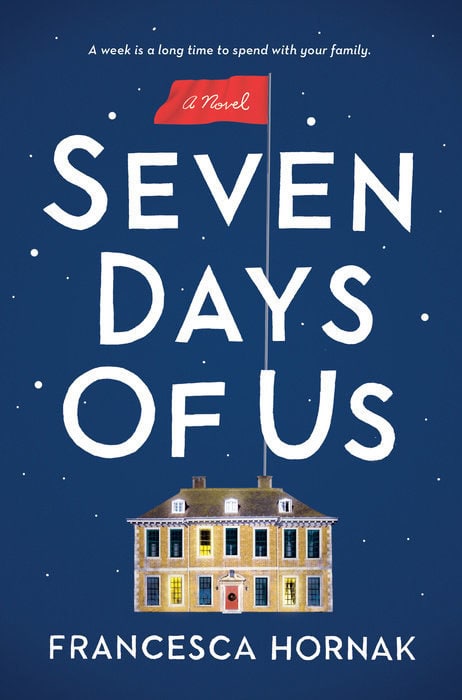 Christmas books set in England: Seven Days of Us by Francesca Hornak. English Christmas books. Christmas novels set in England. Christmas mystery books. Christmas books set in Norfolk. Christmas country house mystery books. atmospheric Christmas books. English Christmas stories